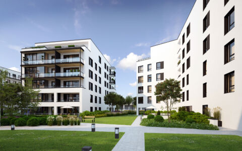 Wizualizacja budynku w Warszawie ATAL Wizualizacja budynku w Warszawie ATAL