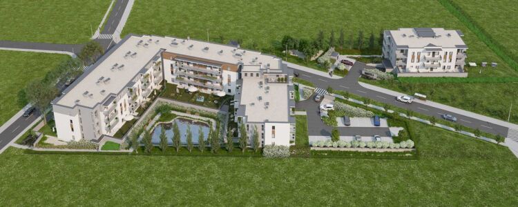 Wizualizacja budynku w Warszawie ul. Ostródzka TALO Wizualizacja budynku w Warszawie ul. Ostródzka TALO