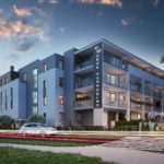 Wizualizacja budynku w Warszawie ul. Ostródzka TALO